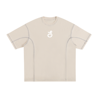 Creamy Contrast "S" T-Shirt
