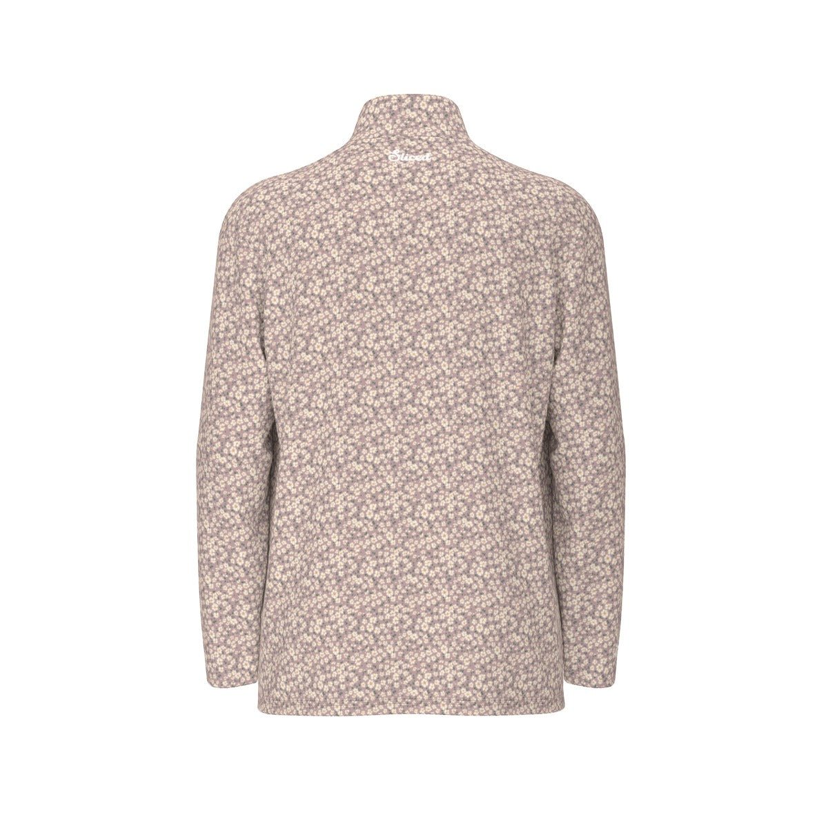 Lavender Flower Quarter Zip - Sliced Golf